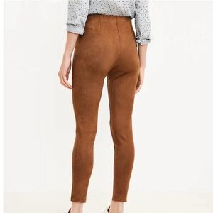 Ann Taylor LOFT Faux Suede Leggings